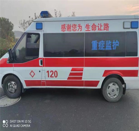 唐县救护车出租服务案例3